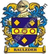 Escudo del apellido Rauleder