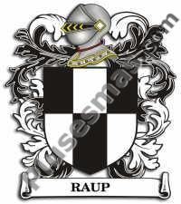 Escudo del apellido Raup