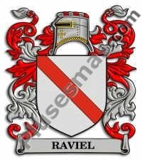Escudo del apellido Raviel