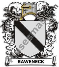 Escudo del apellido Raweneck