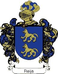 Escudo del apellido Reija