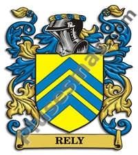 Escudo del apellido Rely