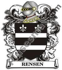 Escudo del apellido Rensen