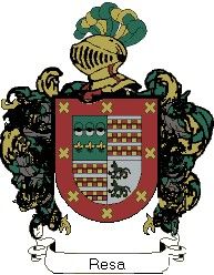 Escudo del apellido Resa