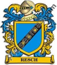 Escudo del apellido Resch