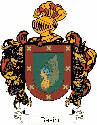 Escudo del apellido Resina