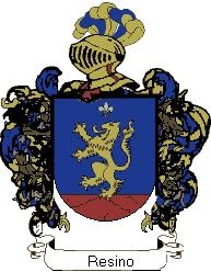 Escudo del apellido Resino