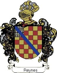 Escudo del apellido Reynes