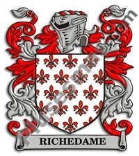 Escudo del apellido Richedame