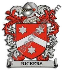 Escudo del apellido Rickers