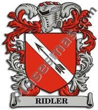 Escudo del apellido Ridler
