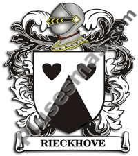 Escudo del apellido Rieckhove