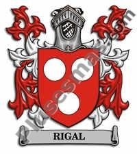 Escudo del apellido Rigal