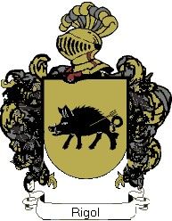 Escudo del apellido Rigol