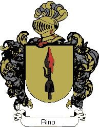 Escudo del apellido Rino