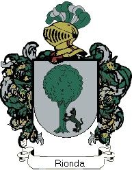 Escudo del apellido Rionda