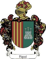 Escudo del apellido Ripol