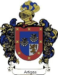 Escudo del apellido Artigas