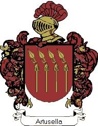 Escudo del apellido Artusella