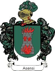 Escudo del apellido Asensi