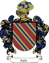 Escudo del apellido Asín