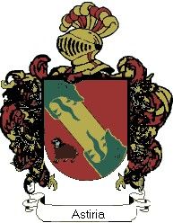 Escudo del apellido Astiria