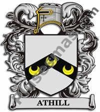 Escudo del apellido Athill