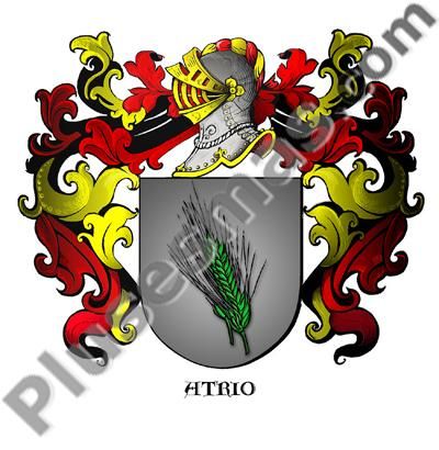 Escudo del apellido Atrio