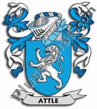 Escudo del apellido Attle