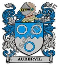 Escudo del apellido Aubervil