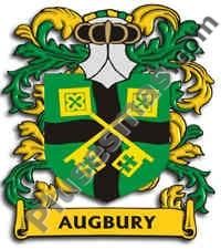 Escudo del apellido Augbury