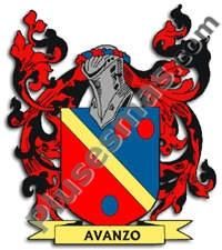 Escudo del apellido Avanzo
