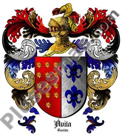 Escudo del apellido Ávila