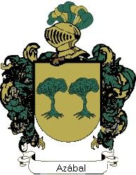 Escudo del apellido Azábal