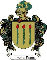 Escudo del apellido Aznar pardo