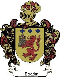 Escudo del apellido Baadín