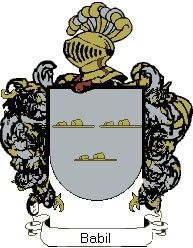 Escudo del apellido Babil