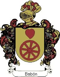 Escudo del apellido Babón