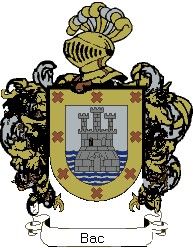 Escudo del apellido Bac