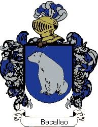 Escudo del apellido Bacallao