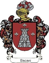 Escudo del apellido Bacani