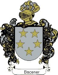 Escudo del apellido Bacener