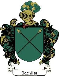 Escudo del apellido Bachiller