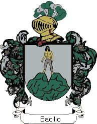 Escudo del apellido Bacilio