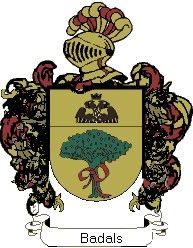 Escudo del apellido Badals