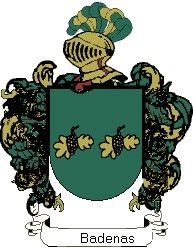 Escudo del apellido Badenas