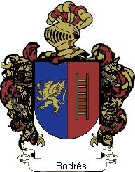 Escudo del apellido Badrés