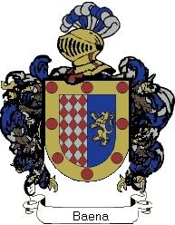 Escudo del apellido Baena