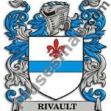 Escudo del apellido Rivault