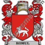 Escudo del apellido Romul